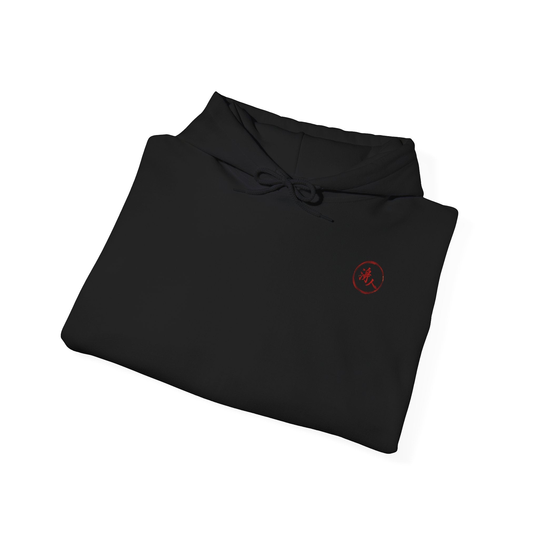 Blood - Script Protocol kanji hoodie | Cyberpunk Techwear Streetwear - SYFR - bazzar