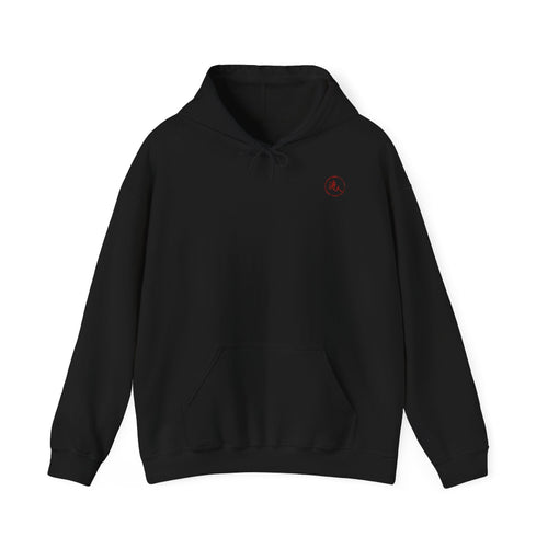 Blood - Script Protocol kanji hoodie | Cyberpunk Techwear Streetwear - SYFR - bazzar